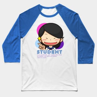 MINI-ME STUDENT GIRL Baseball T-Shirt